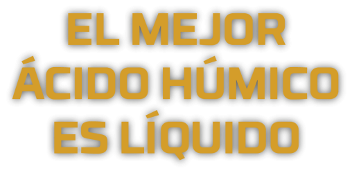 02 El mejor ácido húmico es líquido